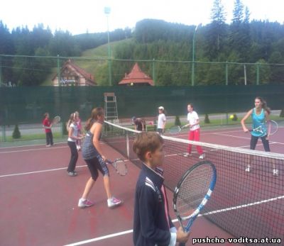 Школа тенниса на грунтовых кортах